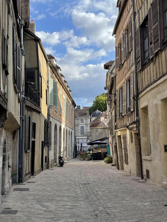 Appartement Le Paul Bert Auxerre Les Quais 2 Personnes Bagian luar foto